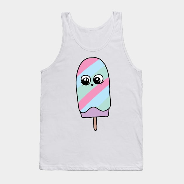 Kawaii Popsicle Tank Top by Haleys Hand